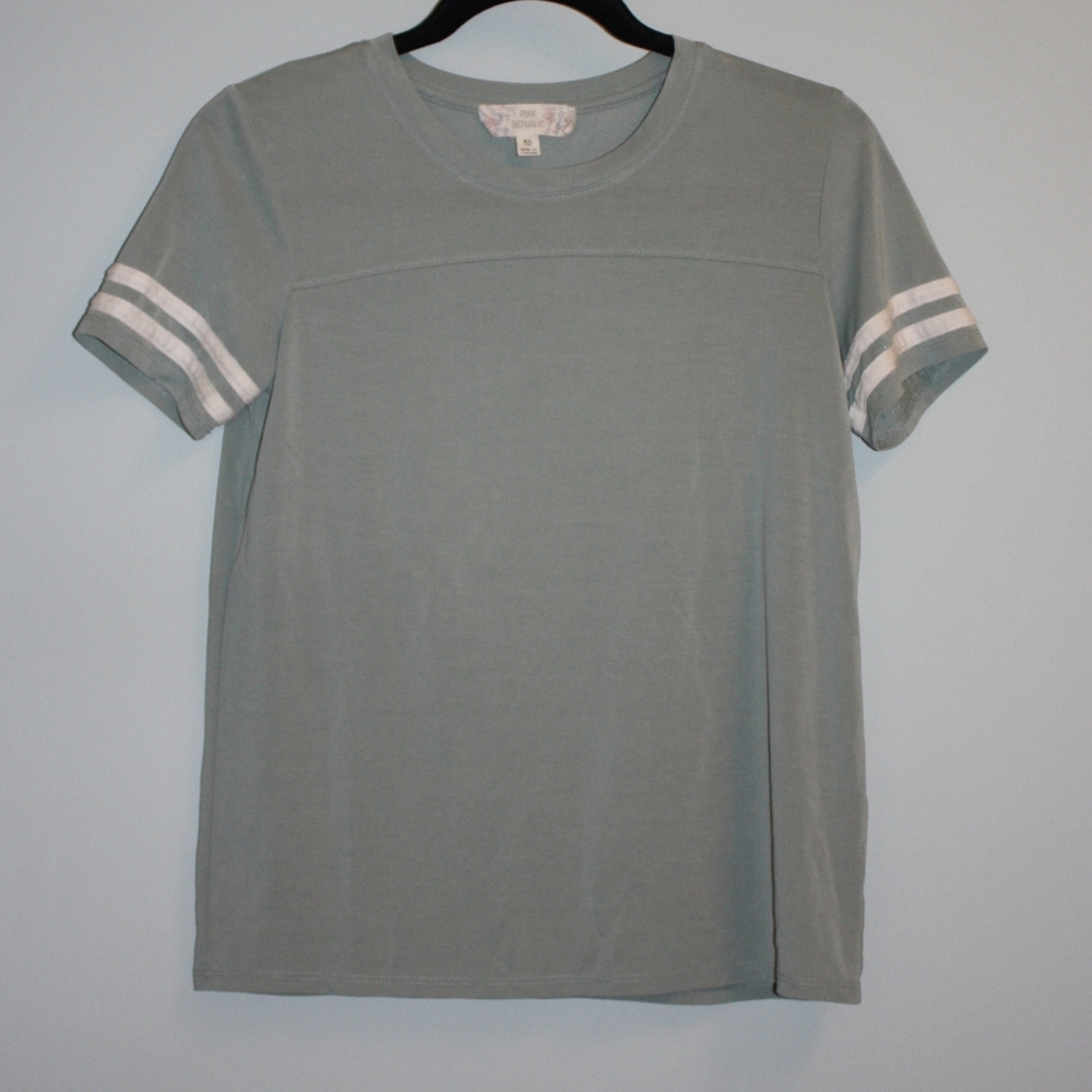 Mint Green Short Sleeve Blouse (XL)/Pink Republic